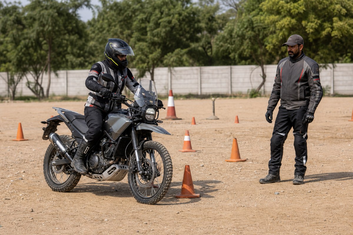 Off-Road Course training session